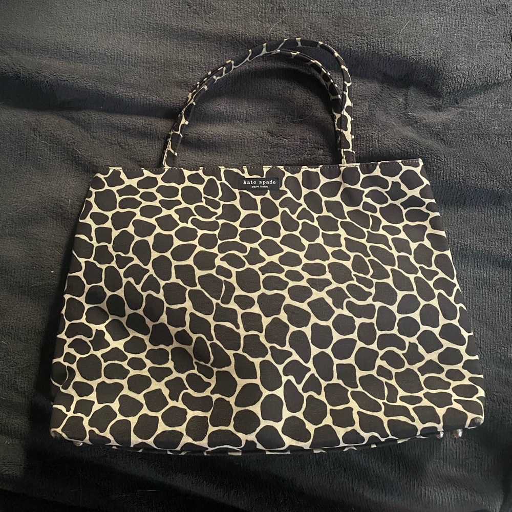 Kate Spade Giraffe Print Purse